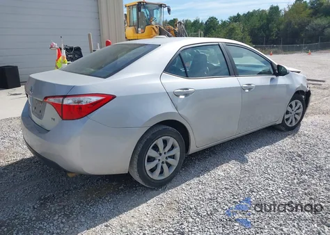 2016 Toyota Corolla Le from USA, damaged, VIN 2T1BURHE2GC596133